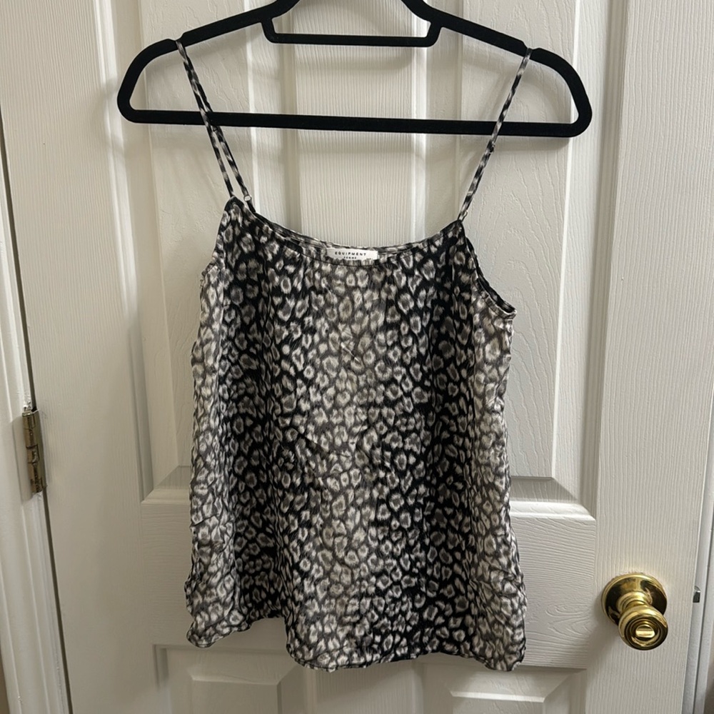 Equipment silk cami, size M